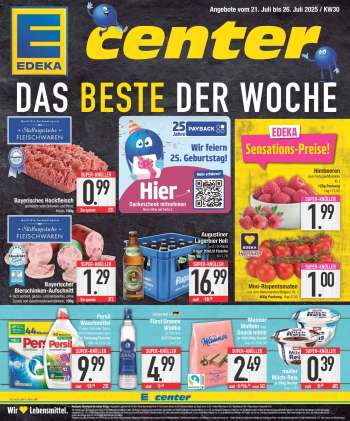 Prospekte Edeka - 21.07.2025 - 26.07.2025.