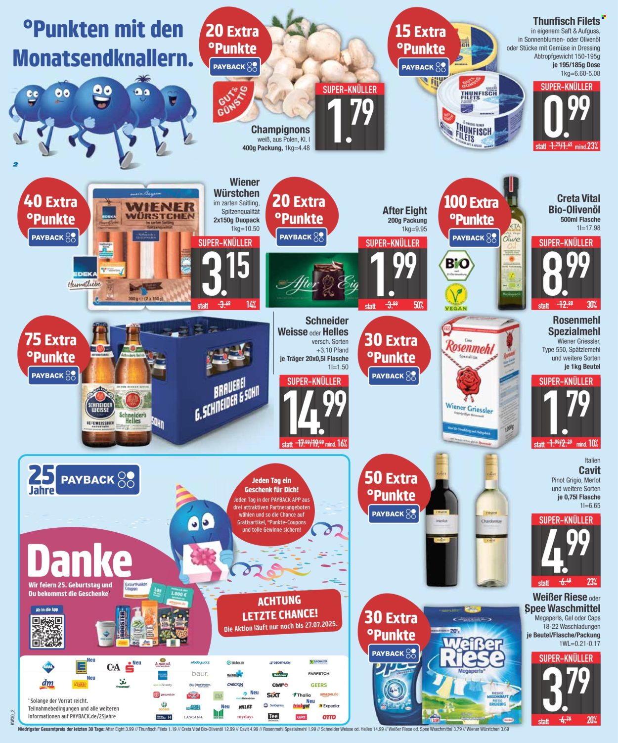 Edeka Prospekte  - 21.07.2025 - 26.07.2025. Seite 2