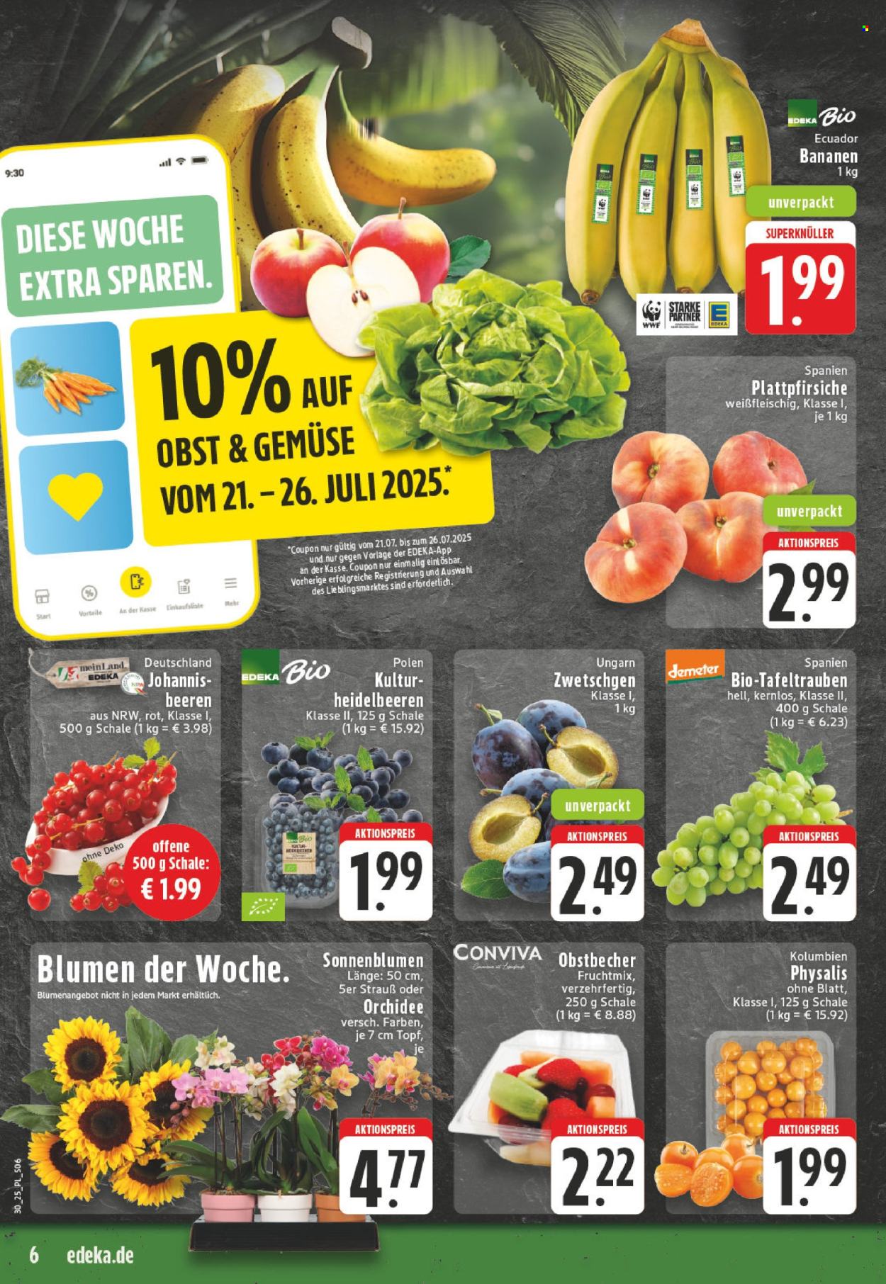 Edeka Prospekte  - 21.07.2025 - 26.07.2025. Seite 6
