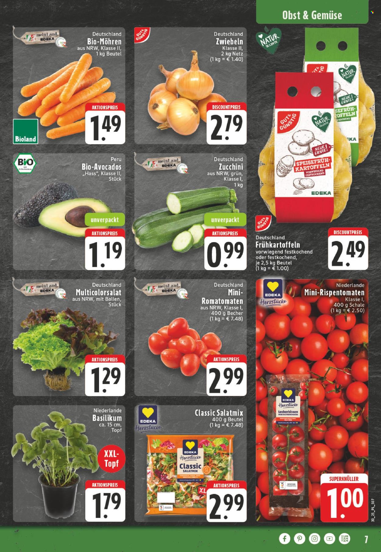 Edeka Prospekte  - 21.07.2025 - 26.07.2025. Seite 7