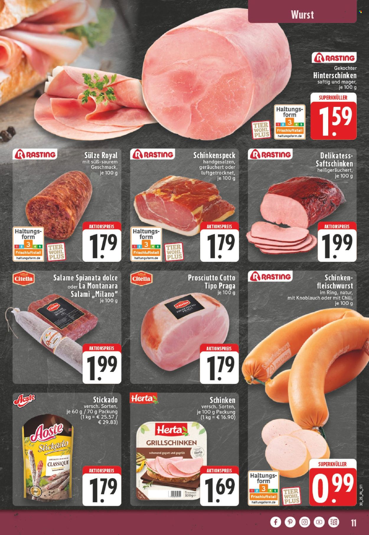 Edeka Prospekte  - 21.07.2025 - 26.07.2025. Seite 11