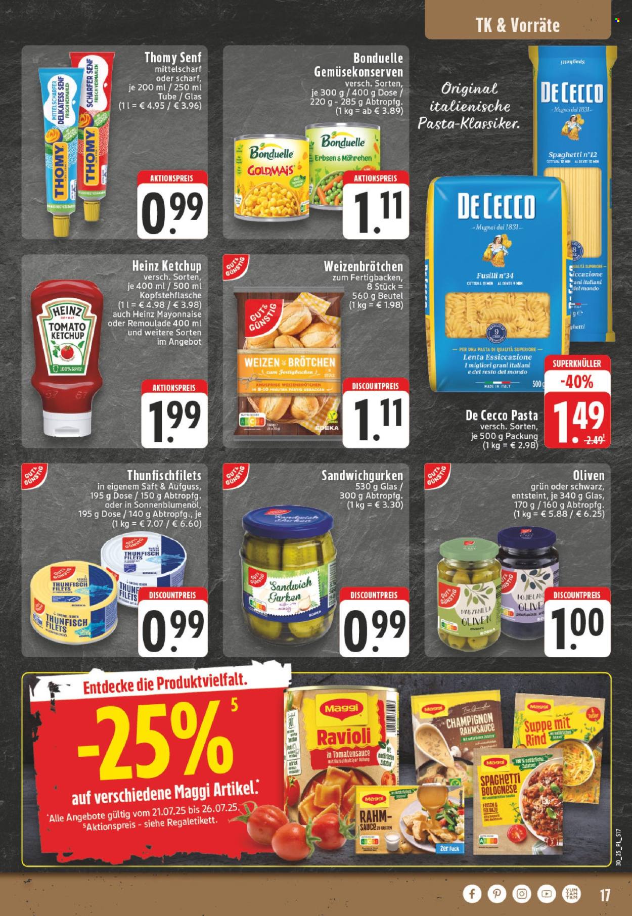 Edeka Prospekte  - 21.07.2025 - 26.07.2025. Seite 17