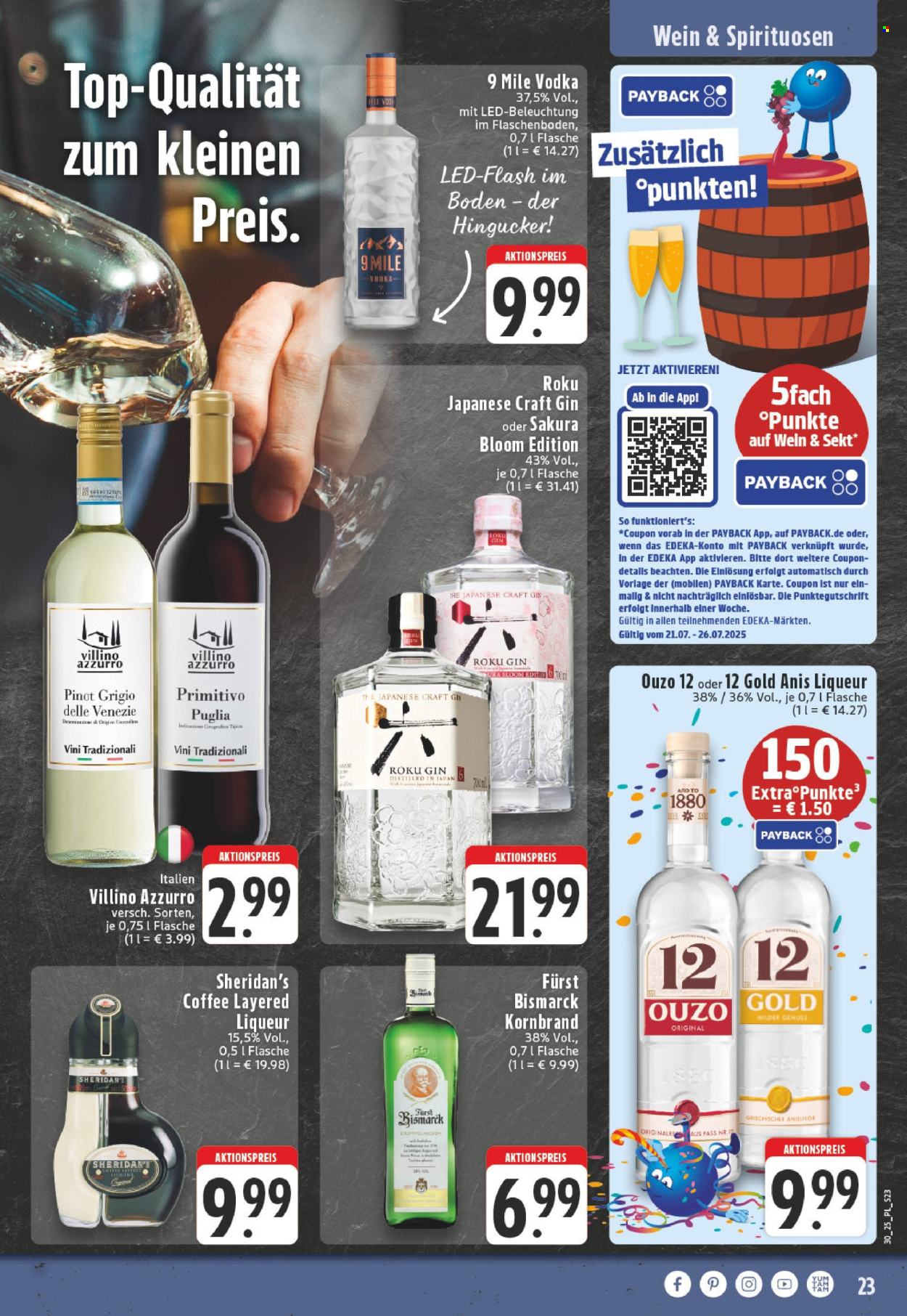 Edeka Prospekte  - 21.07.2025 - 26.07.2025. Seite 23