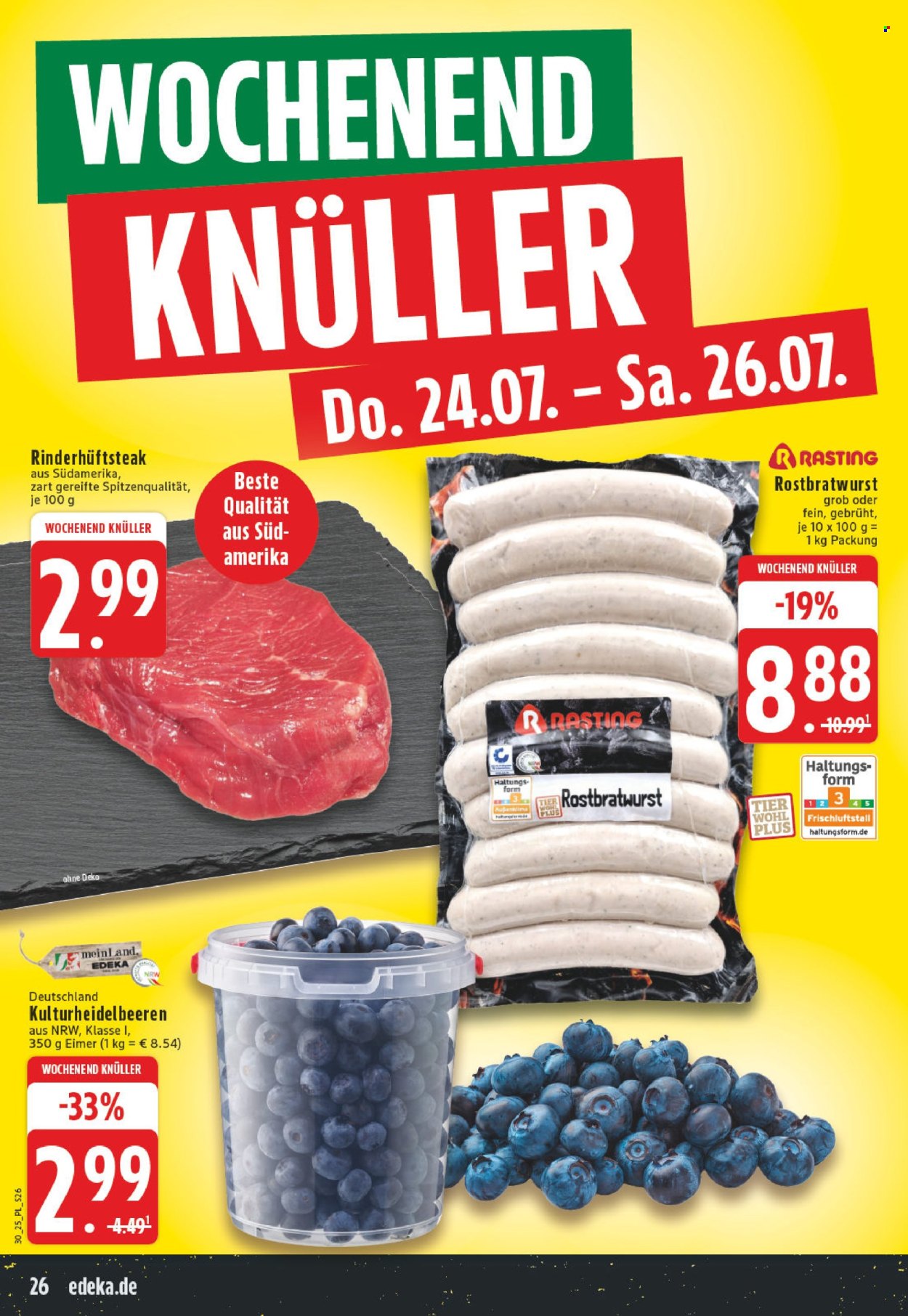Edeka Prospekte  - 21.07.2025 - 26.07.2025. Seite 26