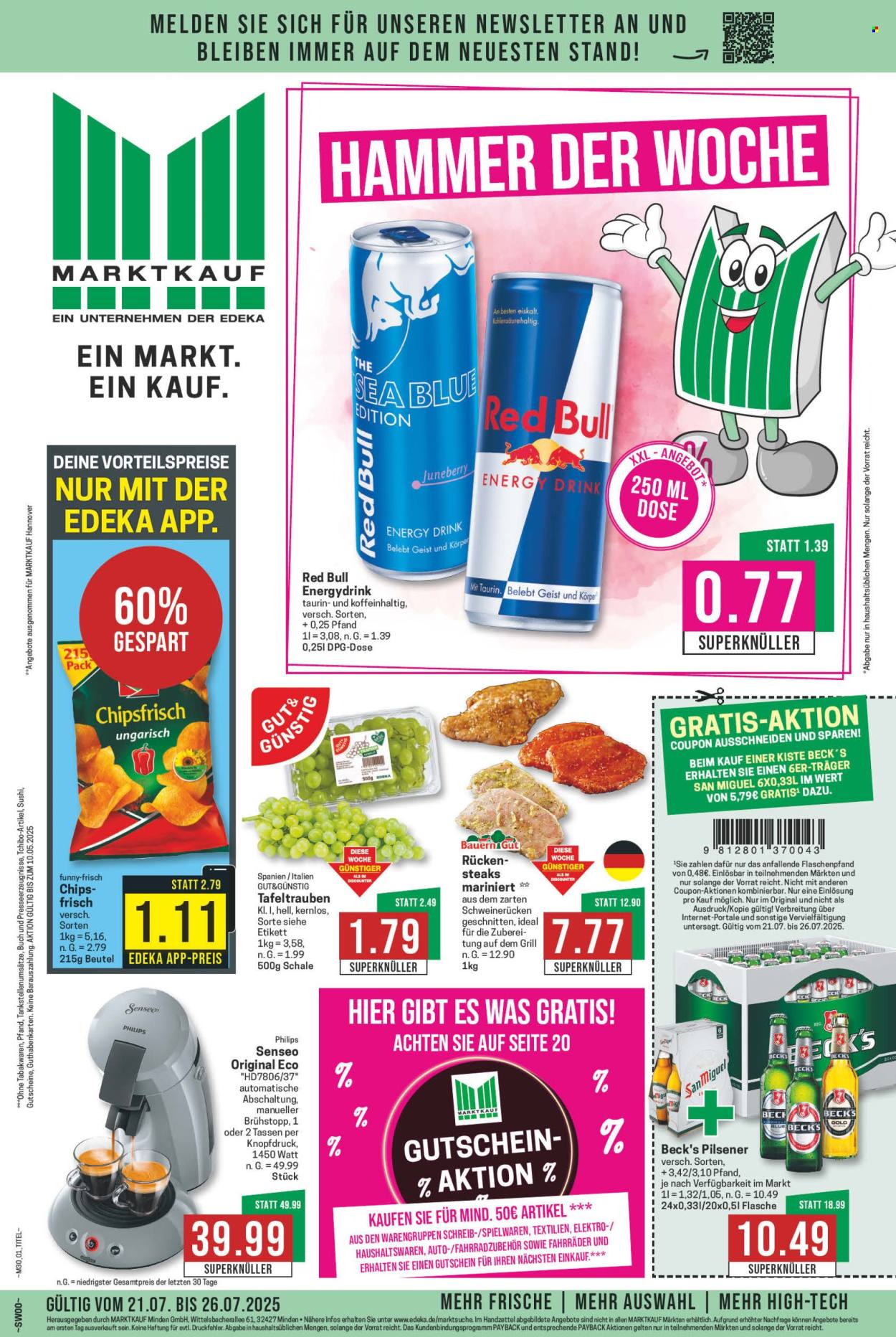 Marktkauf Prospekte  - 21.07.2025 - 26.07.2025. Seite 1