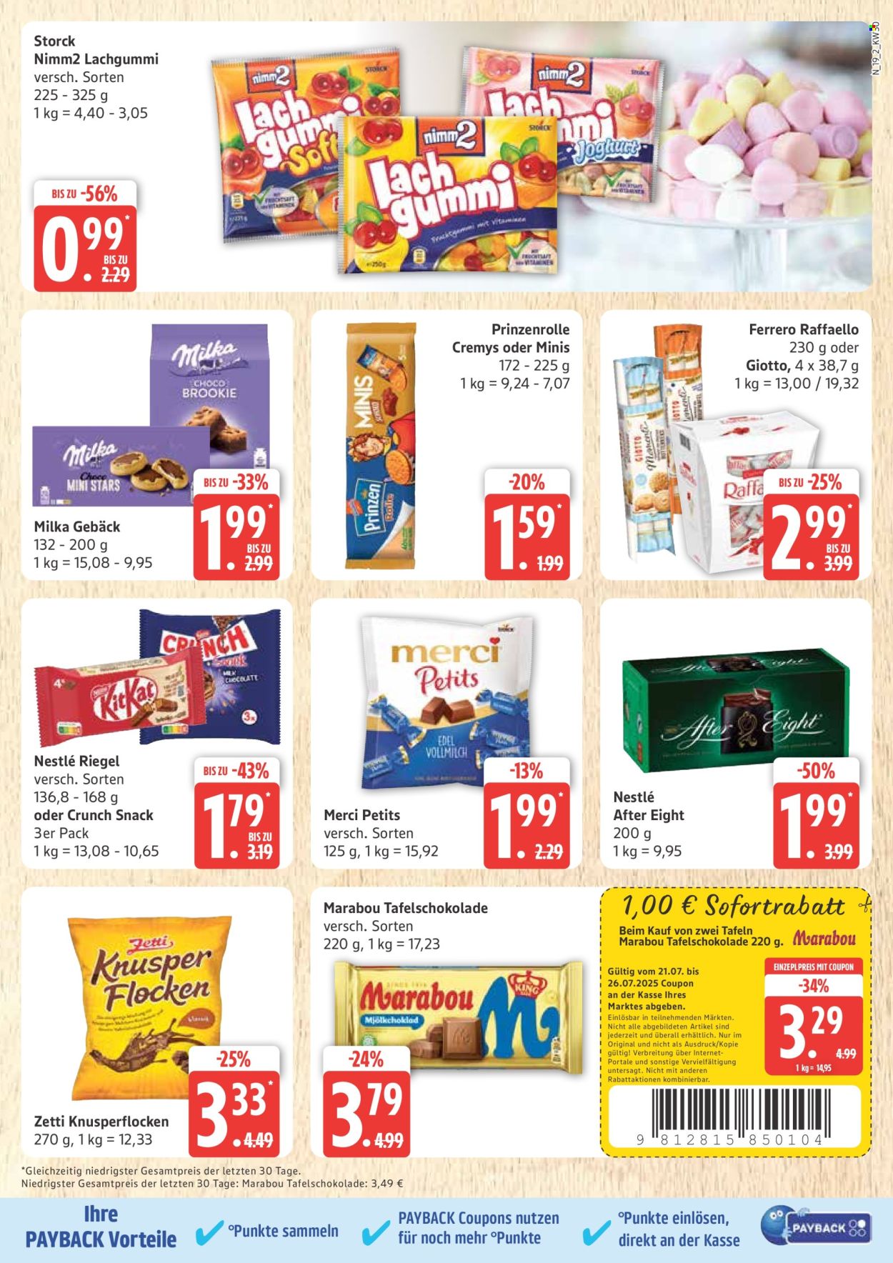 Marktkauf Prospekte  - 21.07.2025 - 26.07.2025. Seite 19