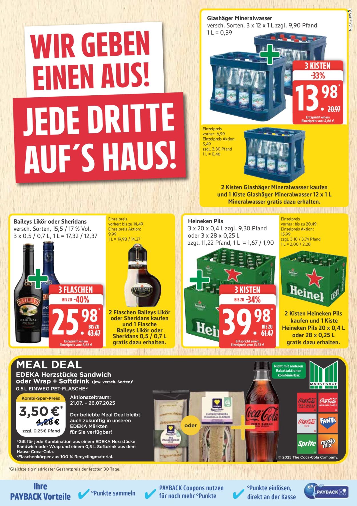 Marktkauf Prospekte  - 21.07.2025 - 26.07.2025. Seite 23