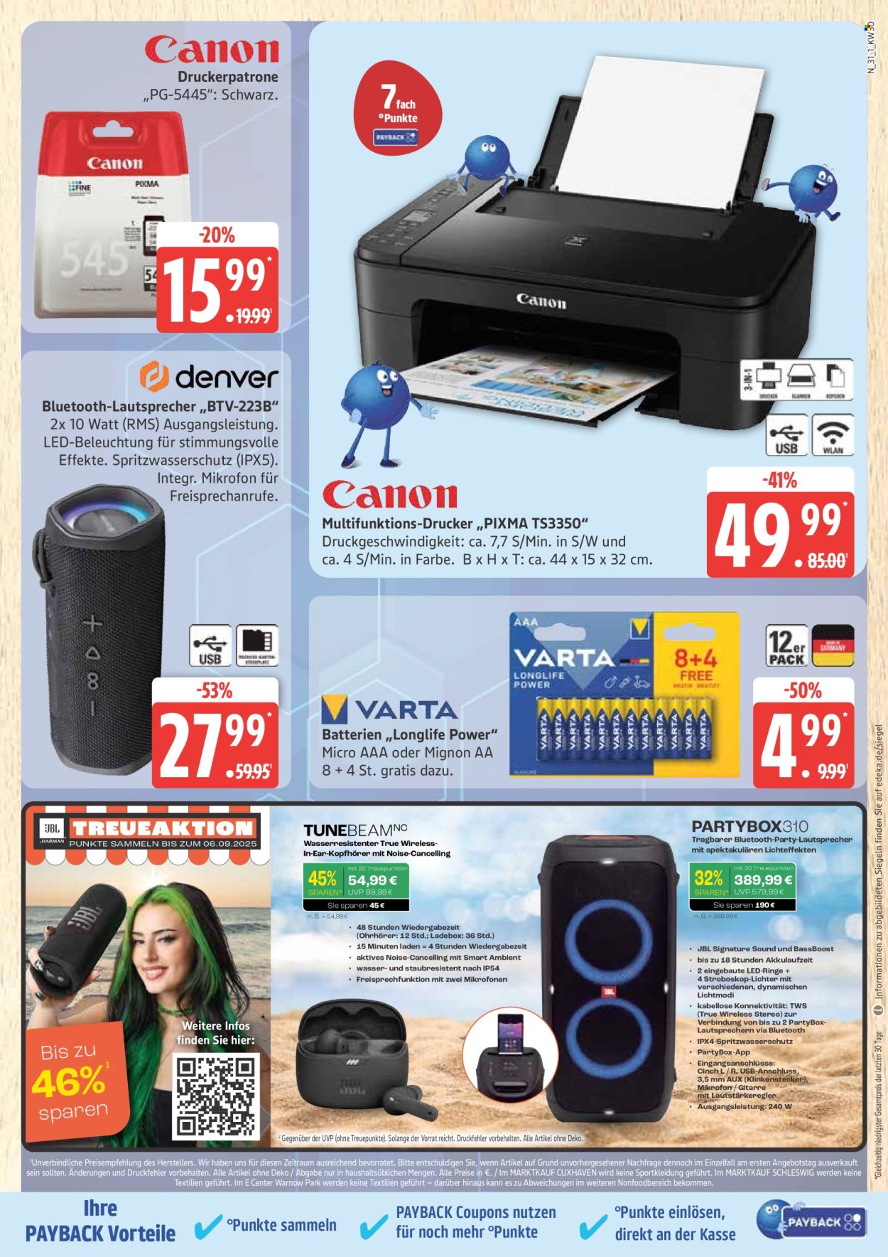 Marktkauf Prospekte  - 21.07.2025 - 26.07.2025. Seite 31