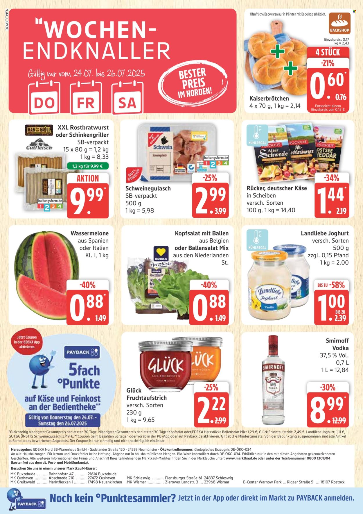 Marktkauf Prospekte  - 21.07.2025 - 26.07.2025. Seite 44