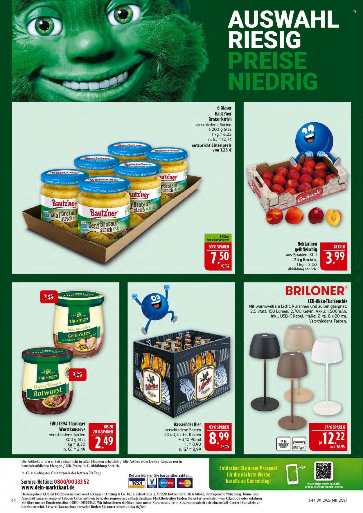 Marktkauf Prospekte  - 21.07.2025 - 26.07.2025. Seite 44