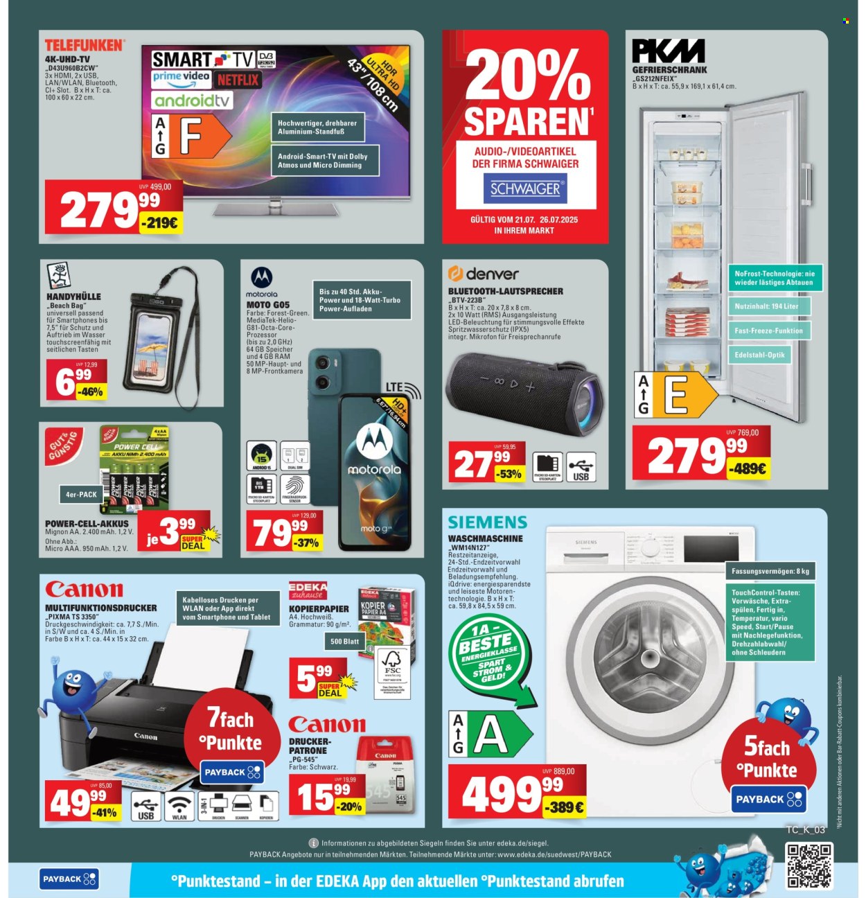 Marktkauf Prospekte  - 21.07.2025 - 26.07.2025. Seite 29
