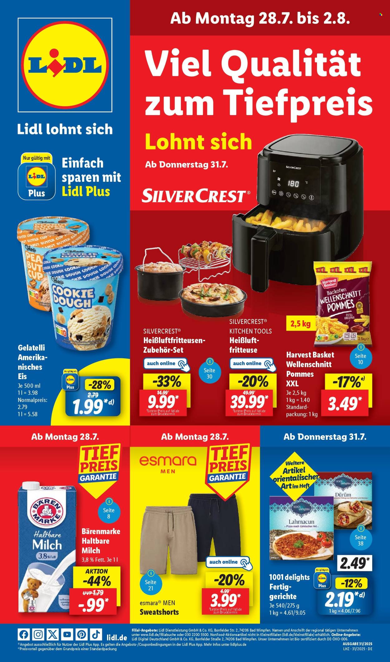 Lidl Prospekte  - 28.07.2025 - 2.08.2025. Seite 1