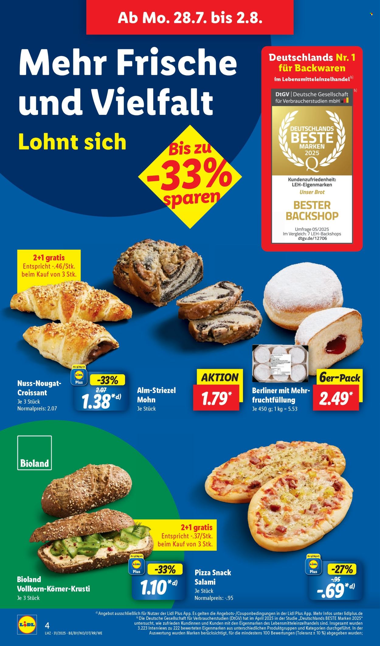 Lidl Prospekte  - 28.07.2025 - 2.08.2025. Seite 4