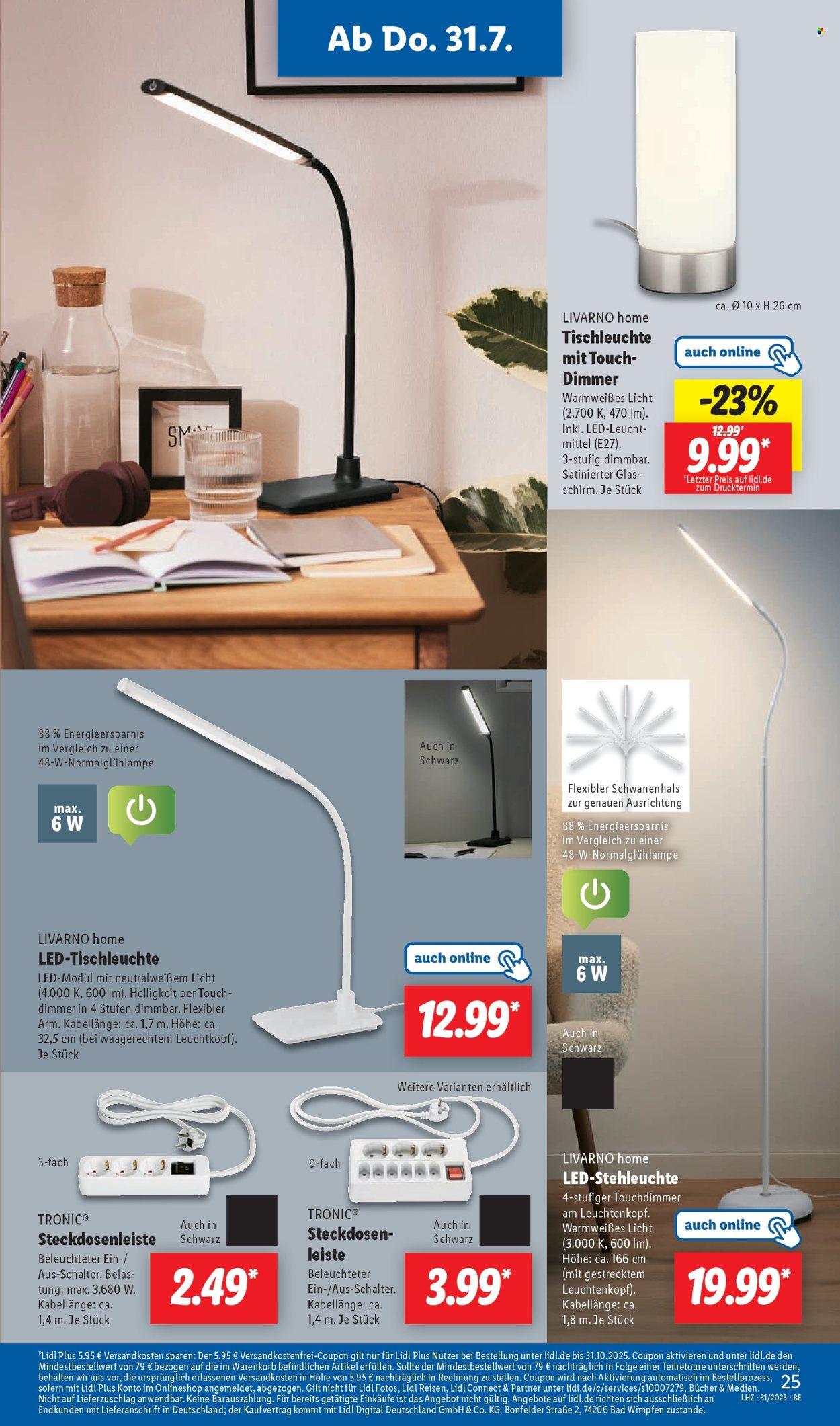 Lidl Prospekte  - 28.07.2025 - 2.08.2025. Seite 31