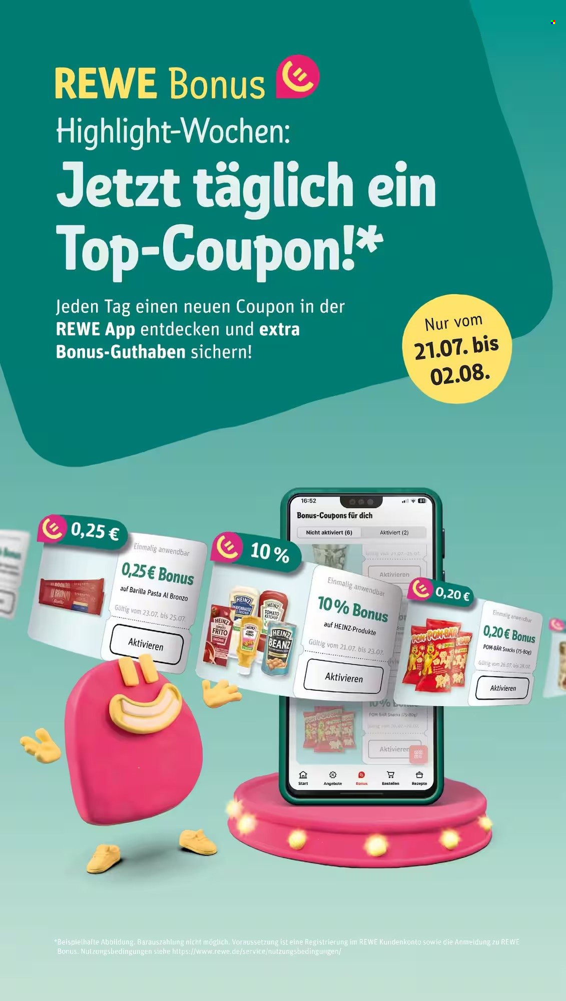 REWE Prospekte  - 21.07.2025 - 21.07.2025. Seite 3