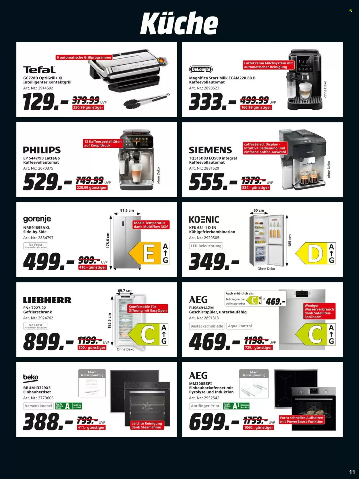 MediaMarkt Prospekte  - 21.07.2025 - 11.08.2025. Seite 11