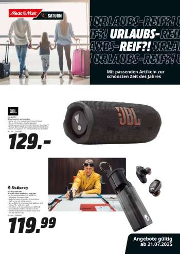 Prospekte MediaMarkt - 21.07.2025 - 26.07.2025.