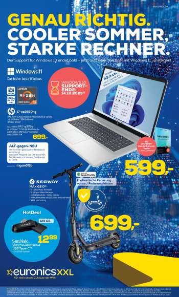 Prospekte Euronics - 23.07.2025 - 3.08.2025.