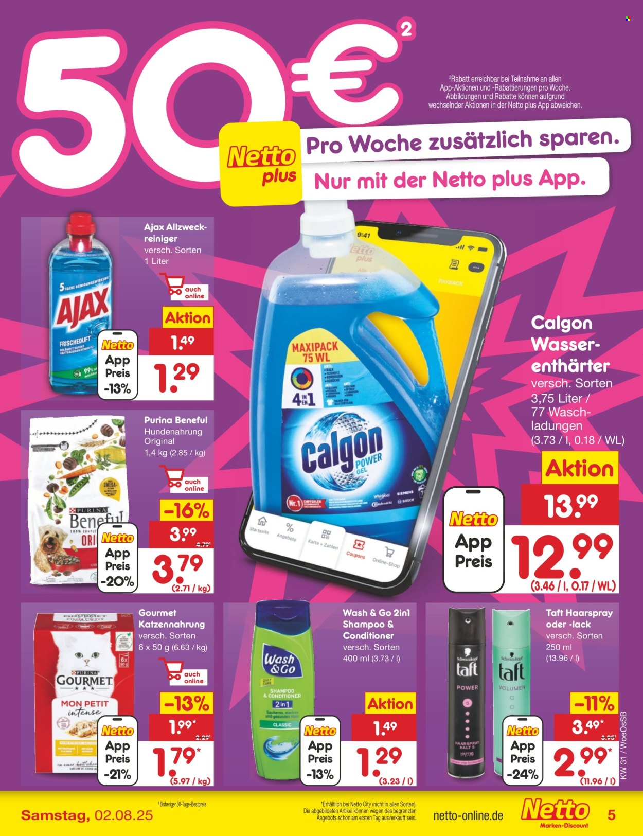 Netto Marken-Discount Prospekte  - 28.07.2025 - 2.08.2025. Seite 5