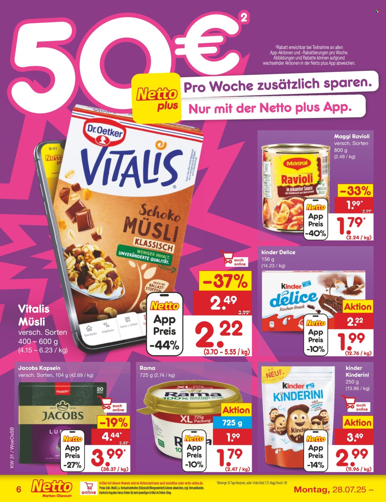 Netto Marken-Discount Prospekte  - 28.07.2025 - 2.08.2025. Seite 8