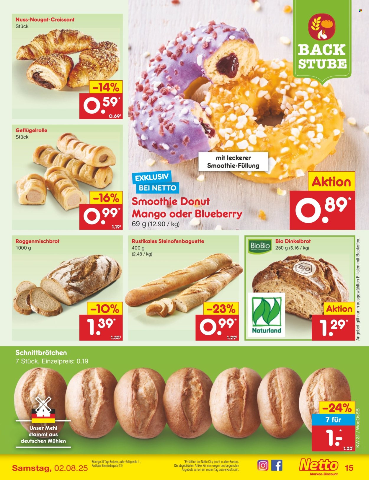 Netto Marken-Discount Prospekte  - 28.07.2025 - 2.08.2025. Seite 25