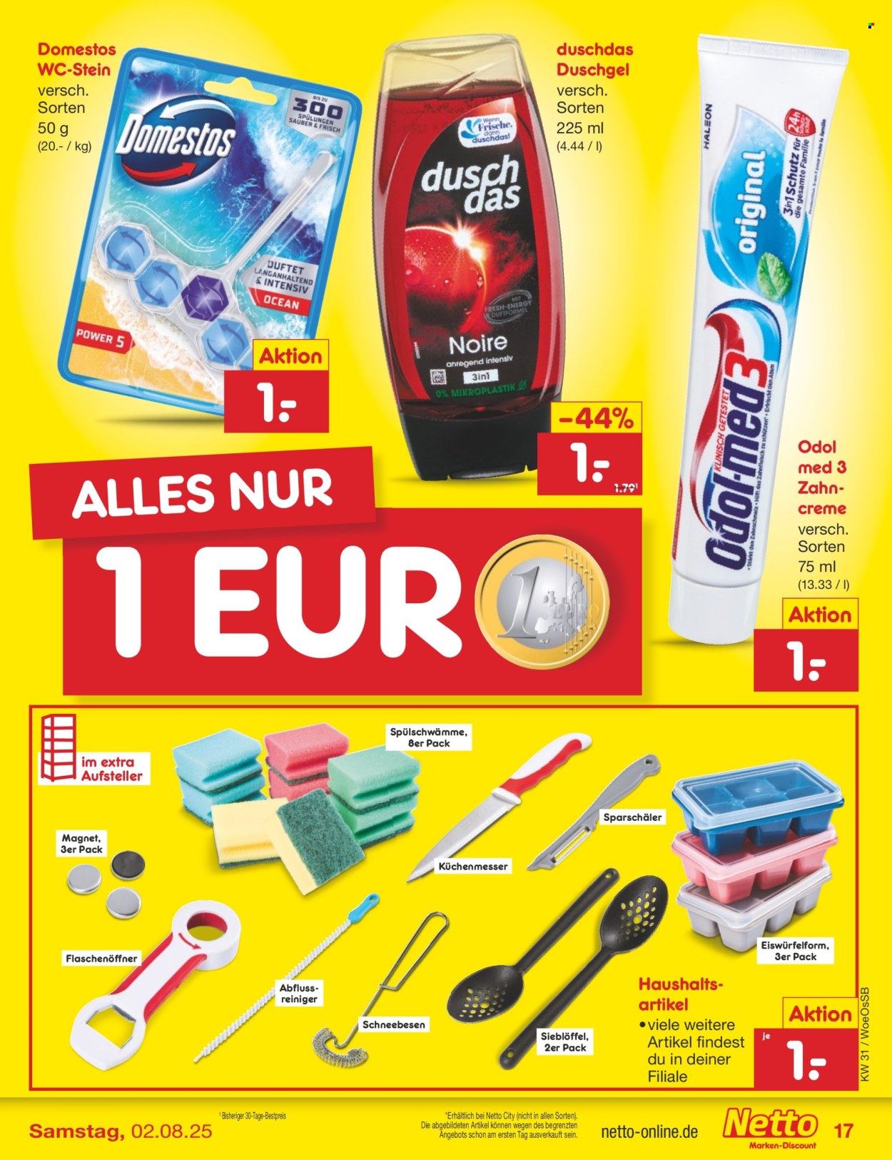 Netto Marken-Discount Prospekte  - 28.07.2025 - 2.08.2025. Seite 27