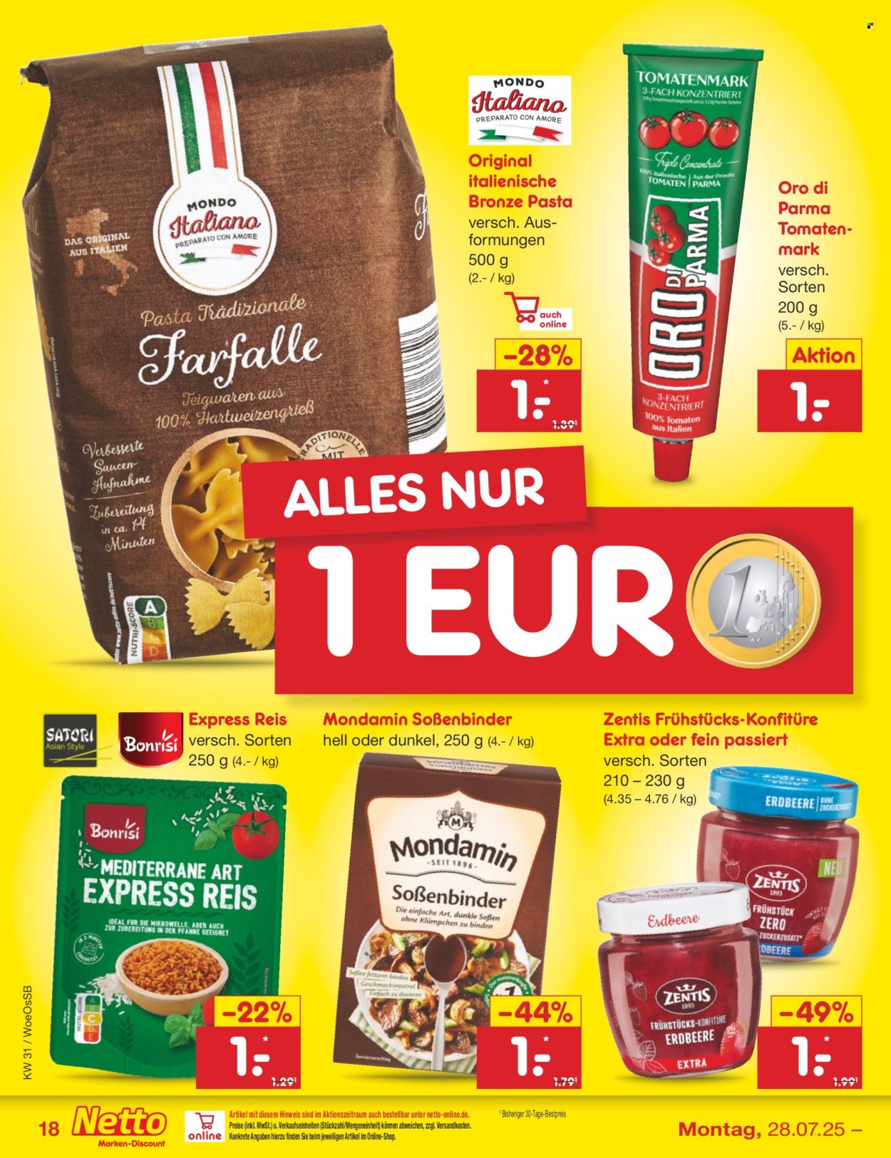 Netto Marken-Discount Prospekte  - 28.07.2025 - 2.08.2025. Seite 28