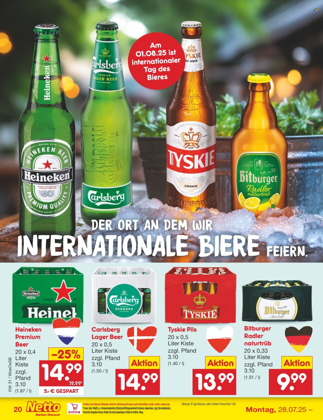 Netto Marken-Discount Prospekte  - 28.07.2025 - 2.08.2025. Seite 32