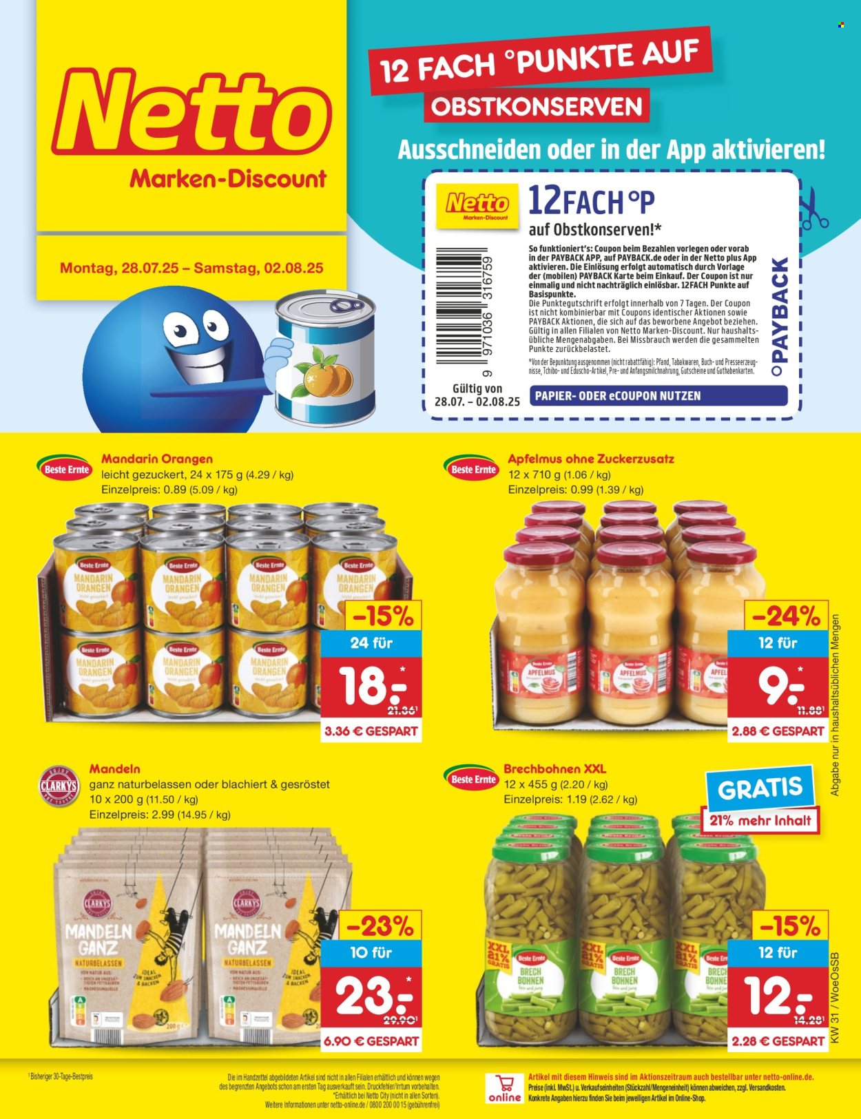 Netto Marken-Discount Prospekte  - 28.07.2025 - 2.08.2025. Seite 36