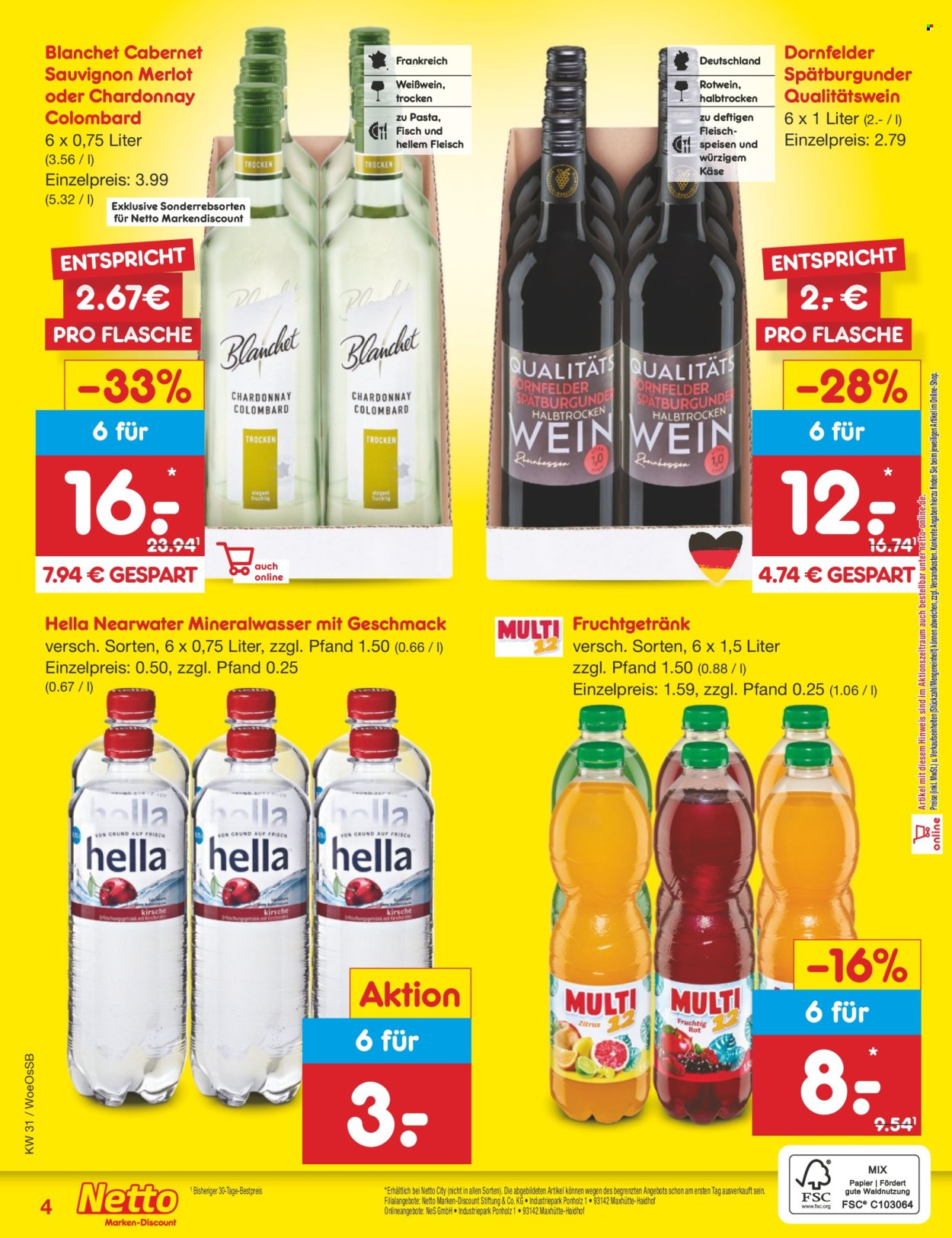 Netto Marken-Discount Prospekte  - 28.07.2025 - 2.08.2025. Seite 37