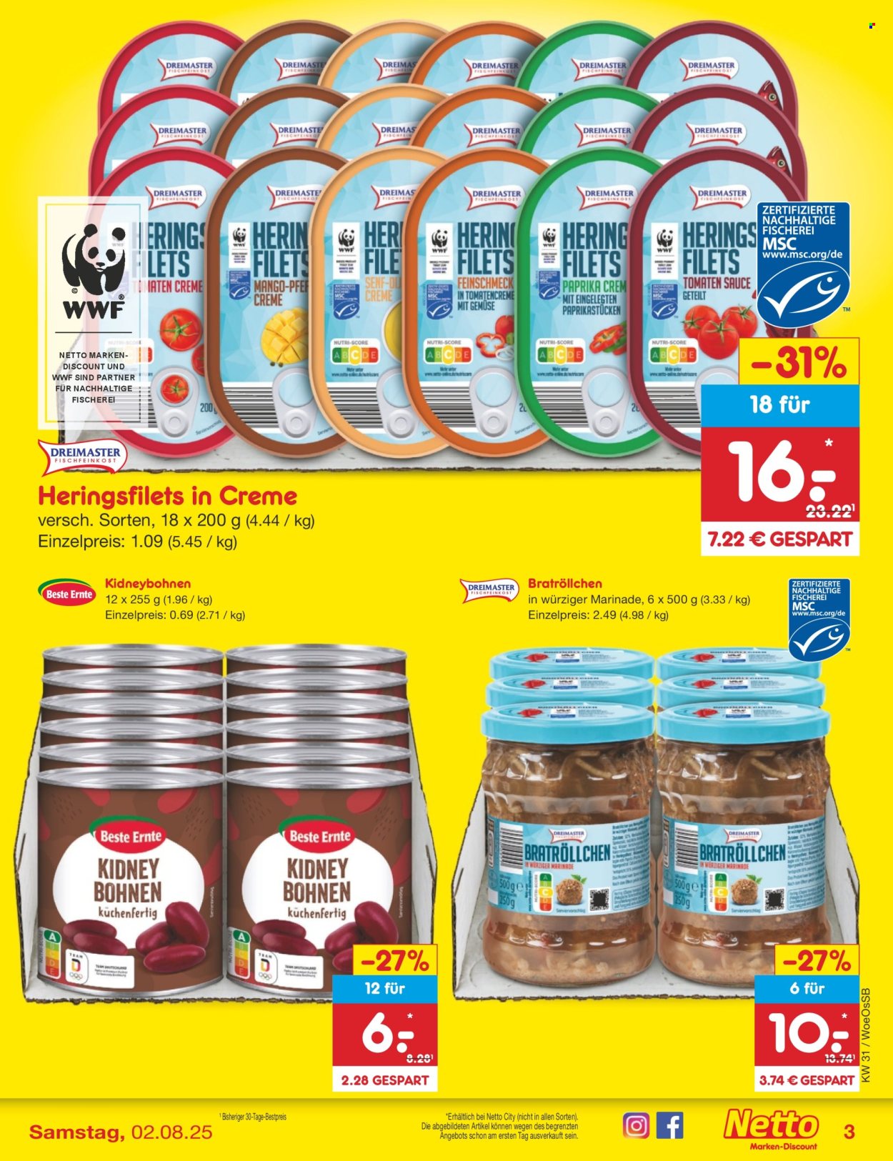 Netto Marken-Discount Prospekte  - 28.07.2025 - 2.08.2025. Seite 39