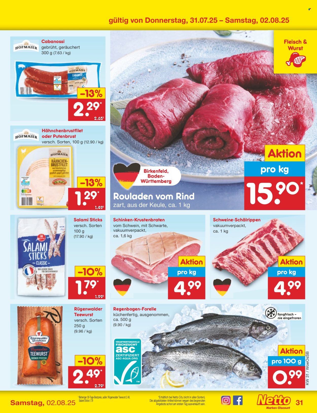 Netto Marken-Discount Prospekte  - 28.07.2025 - 2.08.2025. Seite 53