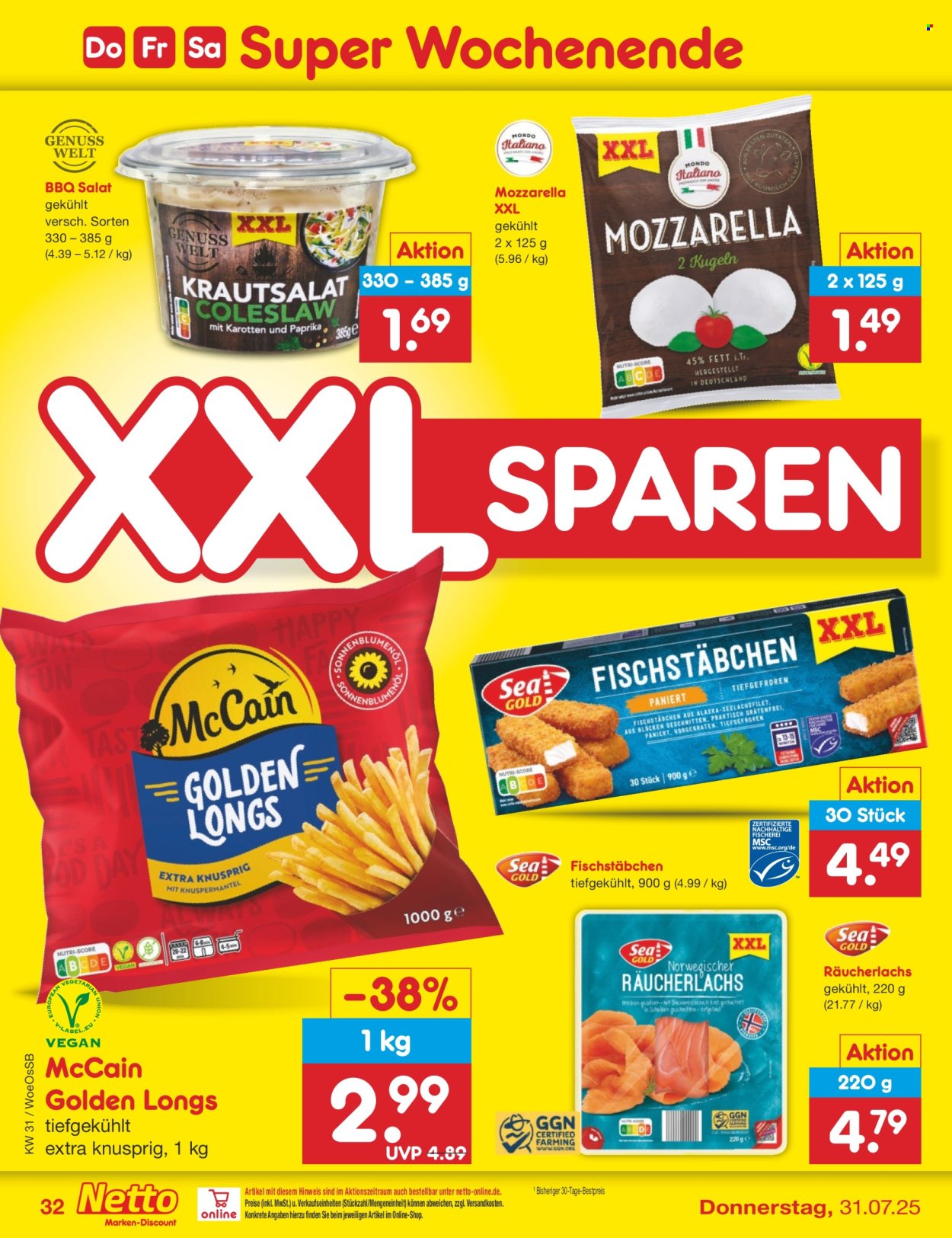 Netto Marken-Discount Prospekte  - 28.07.2025 - 2.08.2025. Seite 54