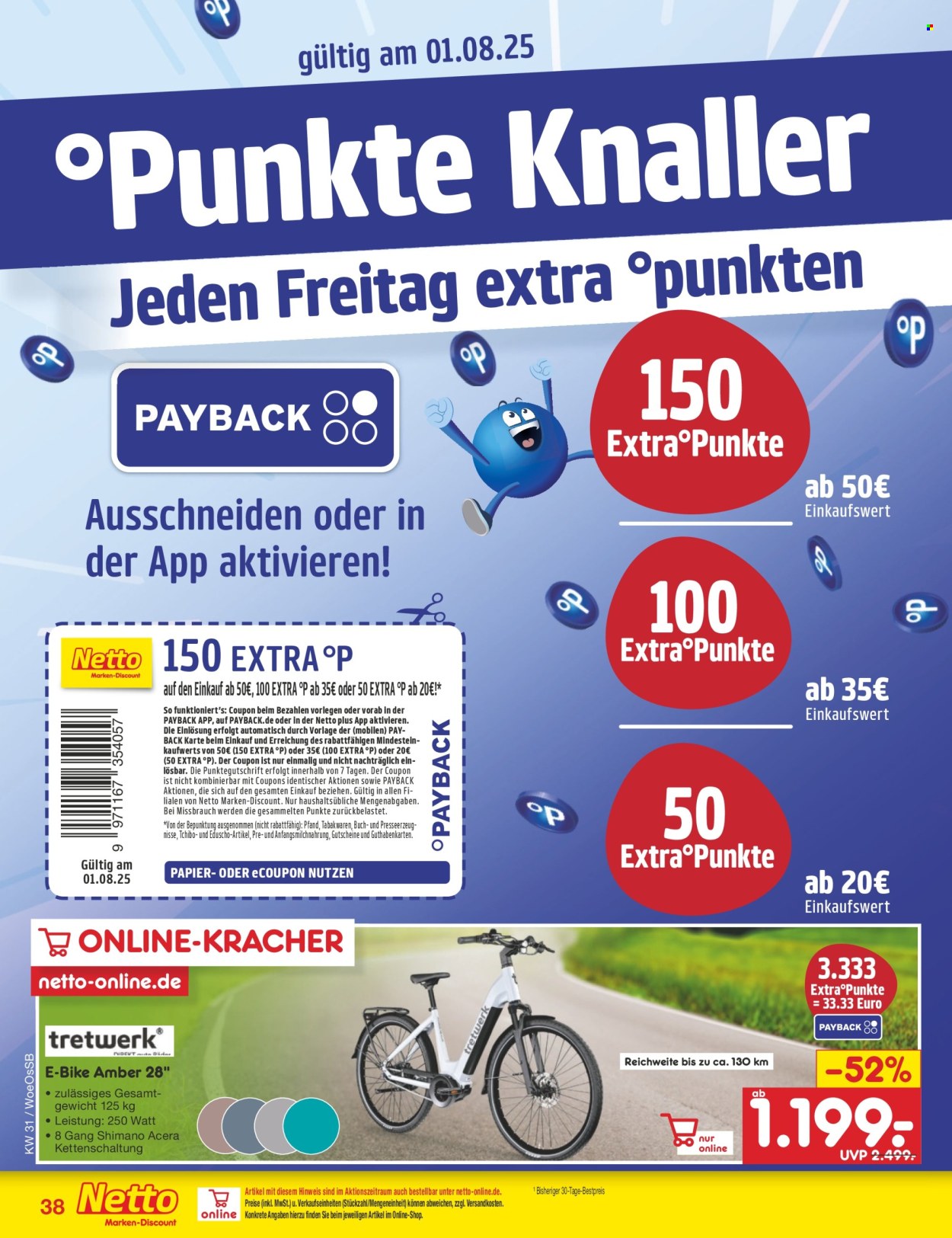 Netto Marken-Discount Prospekte  - 28.07.2025 - 2.08.2025. Seite 62