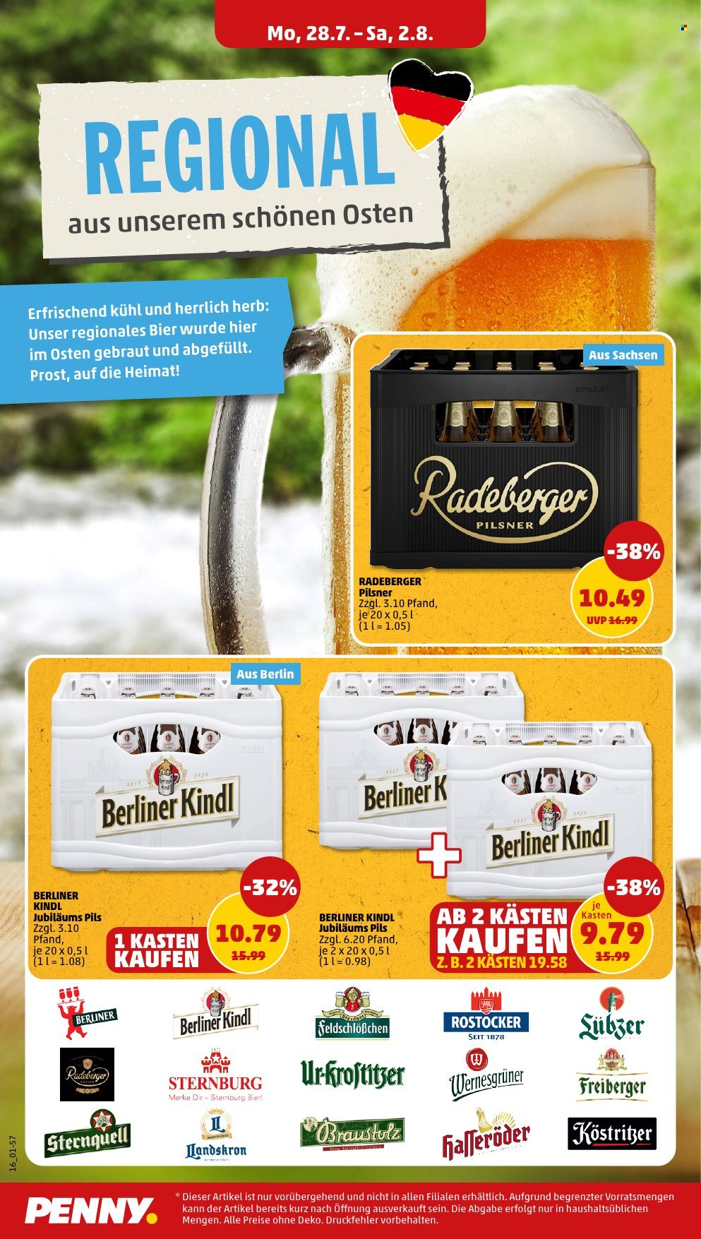 Penny Prospekte  - 28.07.2025 - 2.08.2025. Seite 16