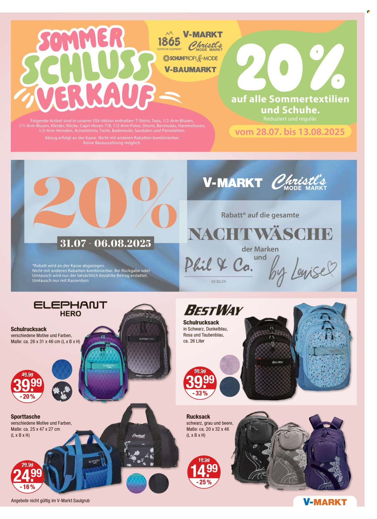 V-Markt Prospekte  - 31.07.2025 - 6.08.2025. Seite 17