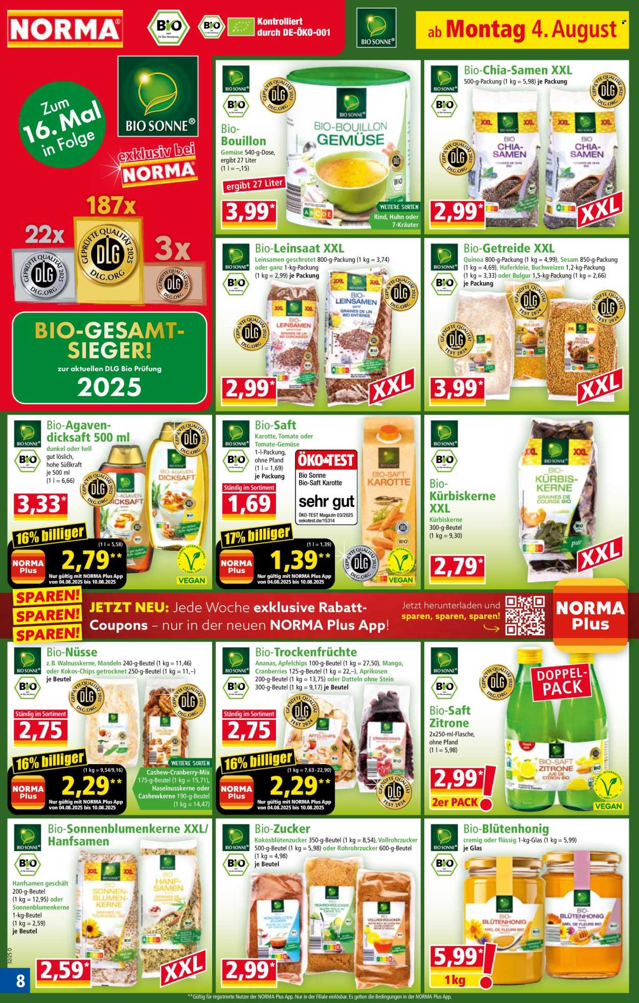 Norma Prospekte  - 4.08.2025 - 10.08.2025. Seite 8