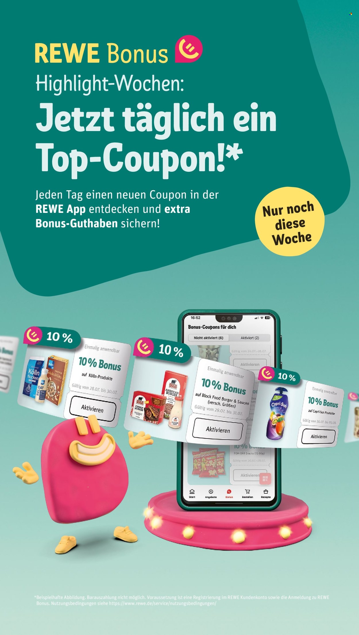 REWE Prospekte  - 28.07.2025 - 3.08.2025. Seite 3