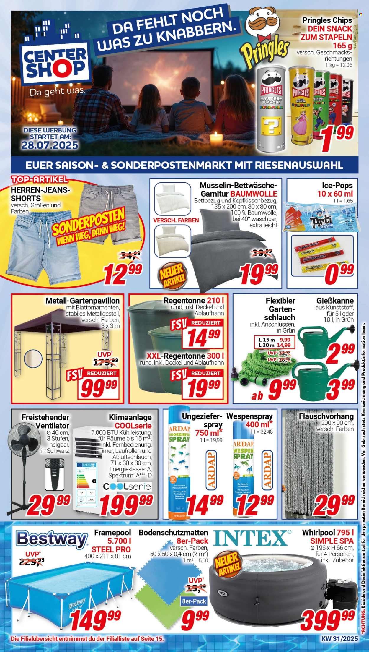 CENTERSHOP Prospekte  - 28.07.2025 - 2.08.2025. Seite 1
