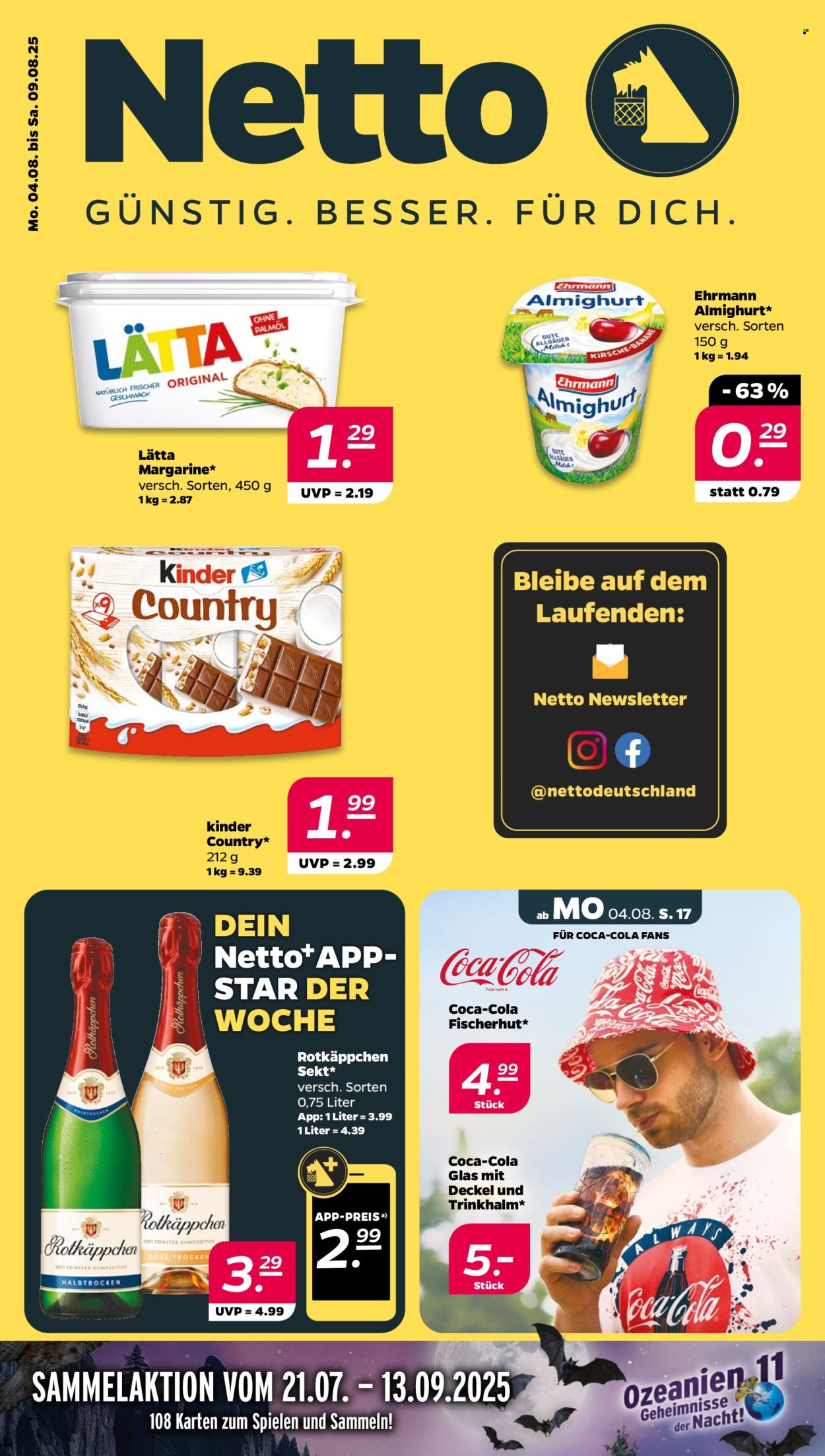 Netto Prospekte  - 4.08.2025 - 9.08.2025. Seite 1