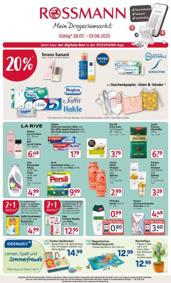 Prospekte Rossmann - 28.07.2025 - 1.08.2025.