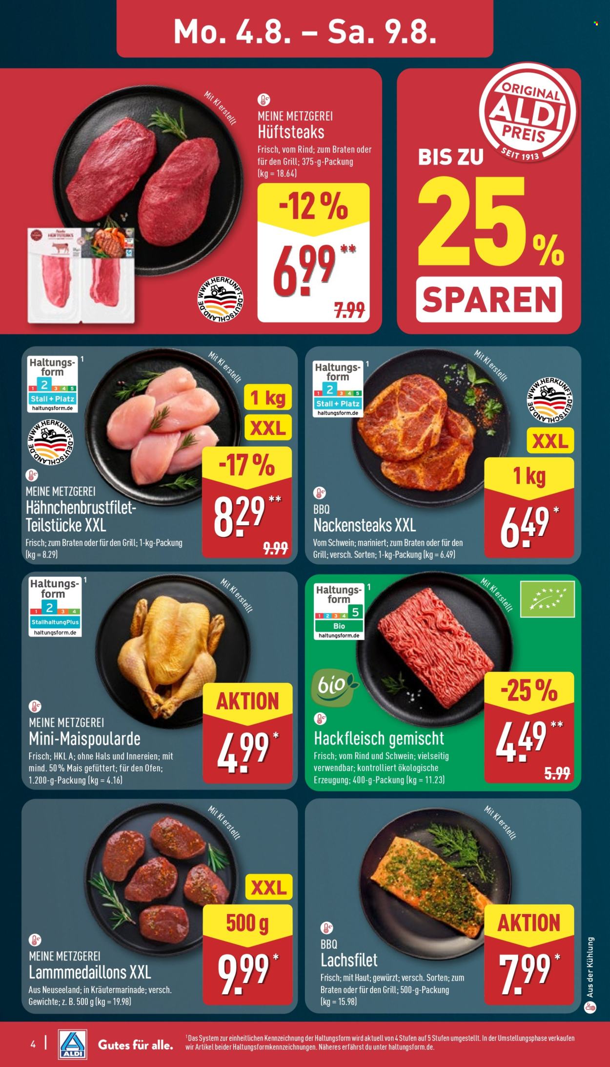 ALDI Nord Prospekte  - 4.08.2025 - 9.08.2025. Seite 4