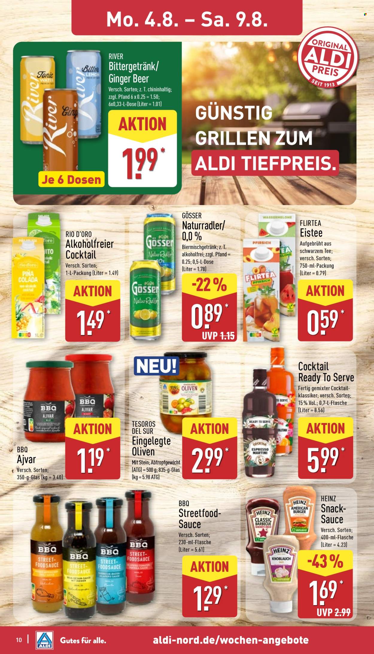 ALDI Nord Prospekte  - 4.08.2025 - 9.08.2025. Seite 10