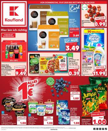 Prospekte Kaufland - 31.07.2025 - 6.08.2025.