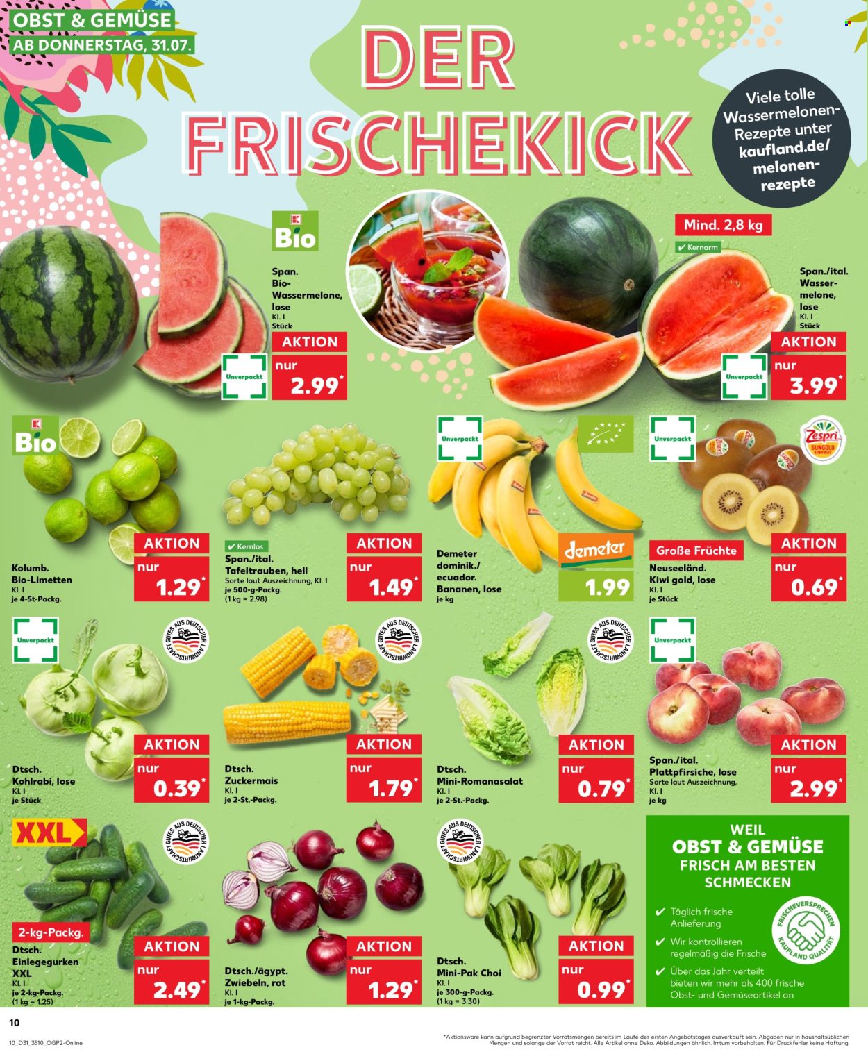 Kaufland Prospekte  - 31.07.2025 - 6.08.2025. Seite 10