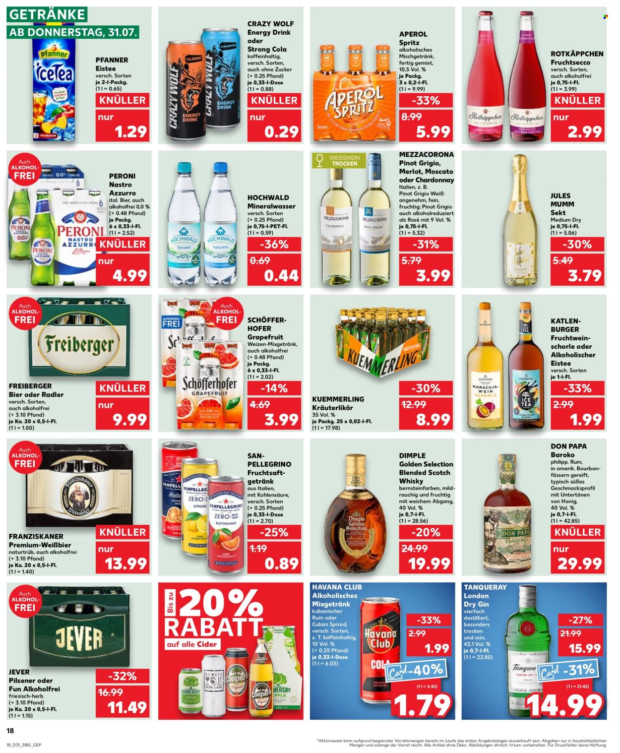 Kaufland Prospekte  - 31.07.2025 - 6.08.2025. Seite 18