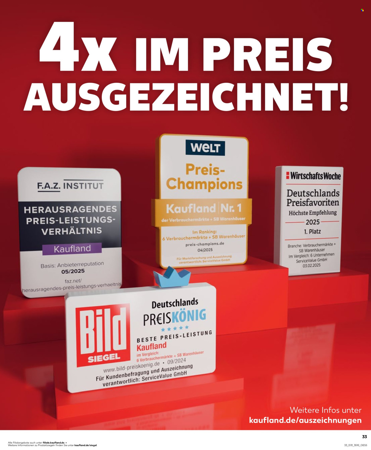 Kaufland Prospekte  - 31.07.2025 - 6.08.2025. Seite 33