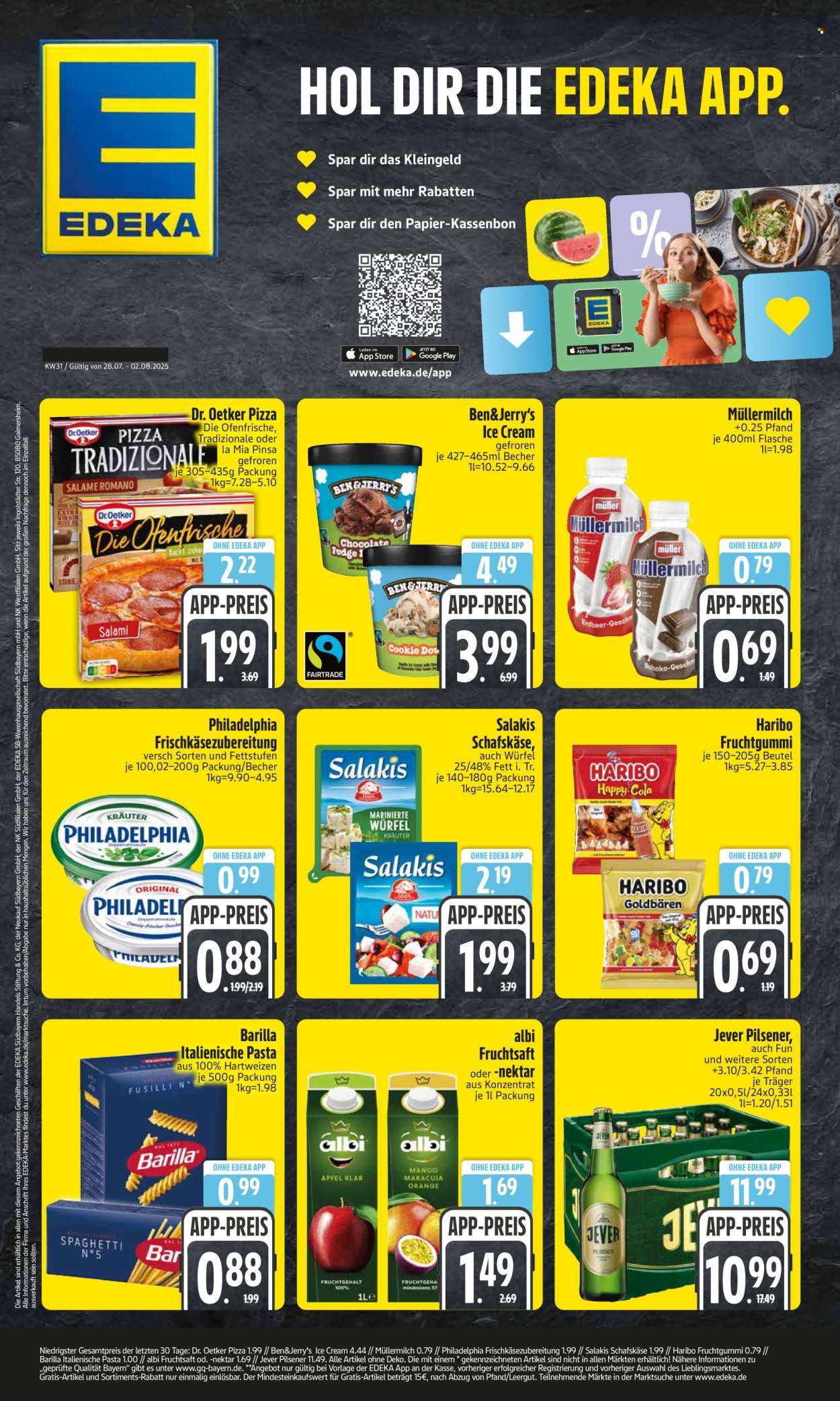 Edeka Prospekte  - 28.07.2025 - 2.08.2025. Seite 1