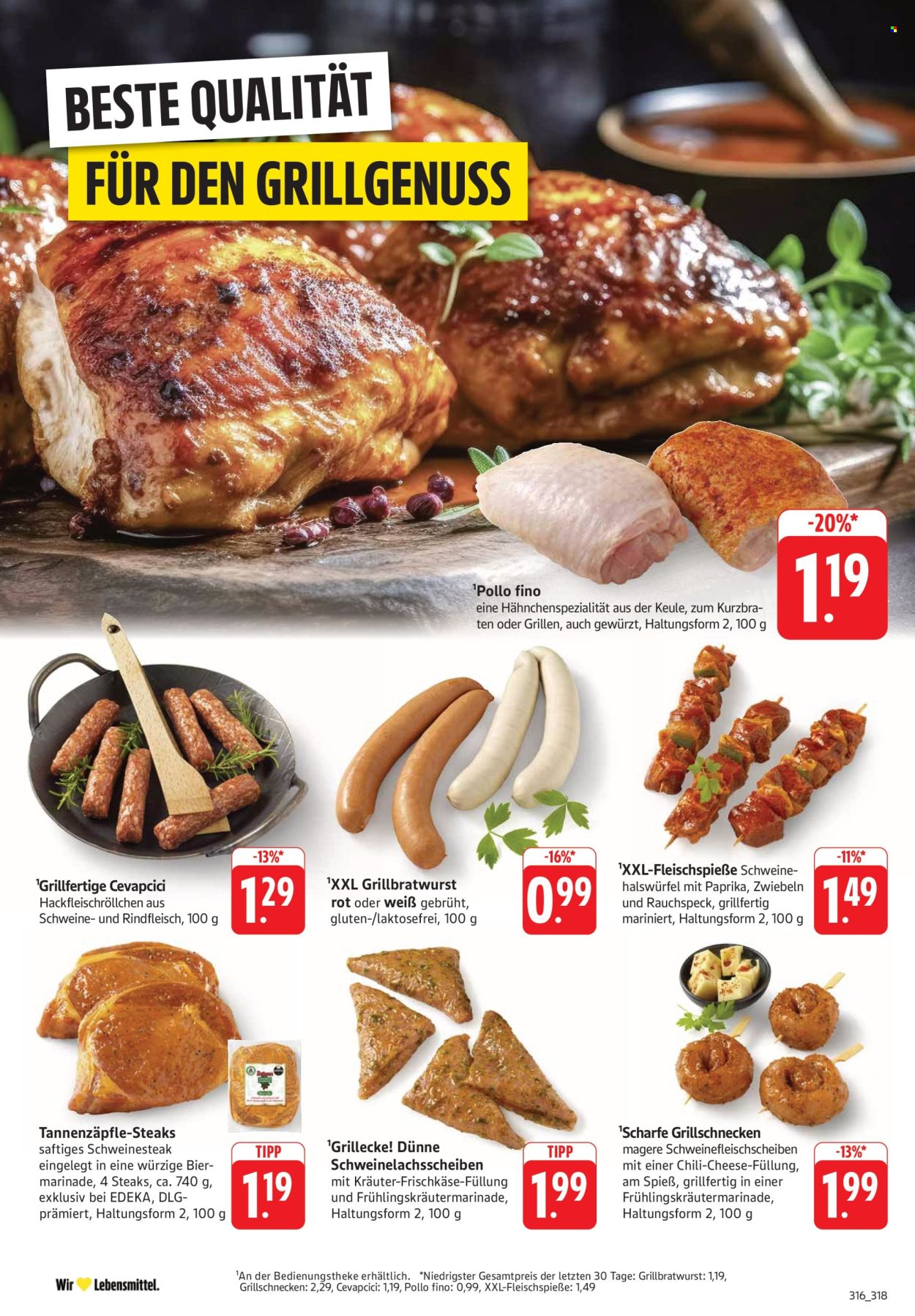 Edeka Prospekte  - 28.07.2025 - 2.08.2025. Seite 6