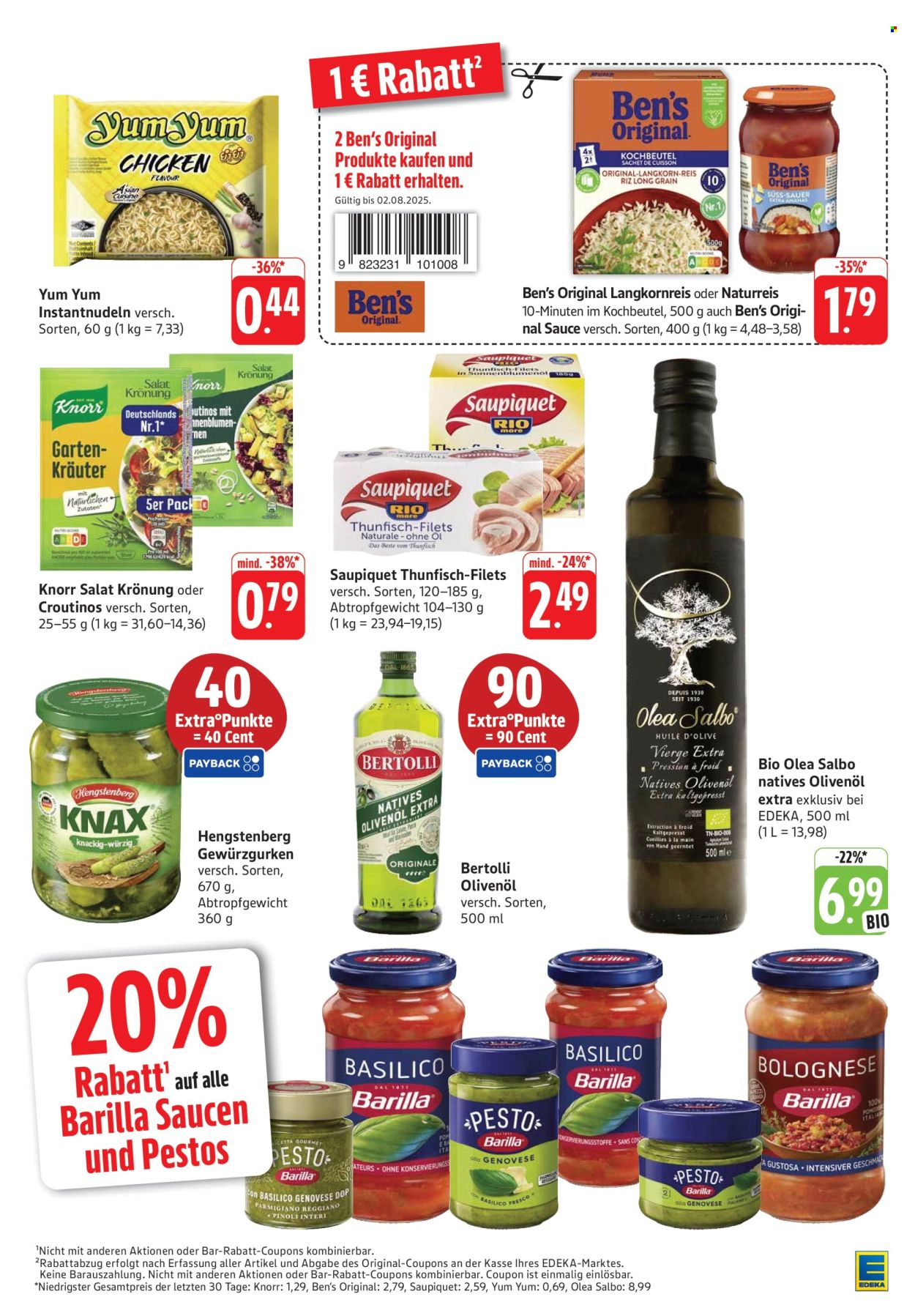 Edeka Prospekte  - 28.07.2025 - 2.08.2025. Seite 23